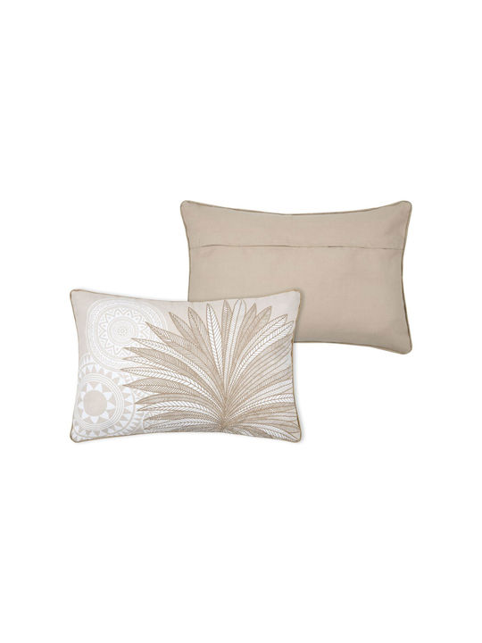 Sofa Cushion S-f Mekong in 100% Cotton Naturel Size 40x60cm