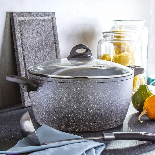 Florina Oală Adâncă Din Aluminiu Lava Stone 7.5lt 29cm