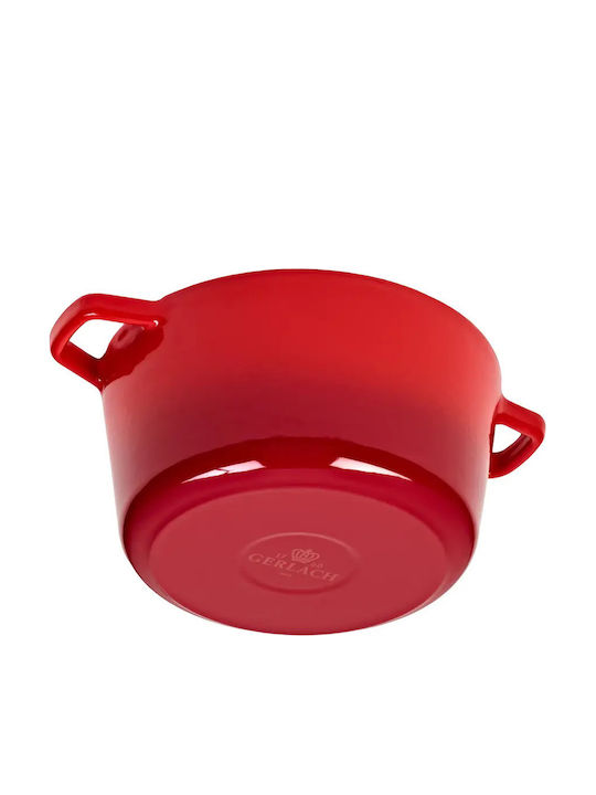 Gerlach Tiefer Gusseisen Topf aus Gusseisen 3lt /
