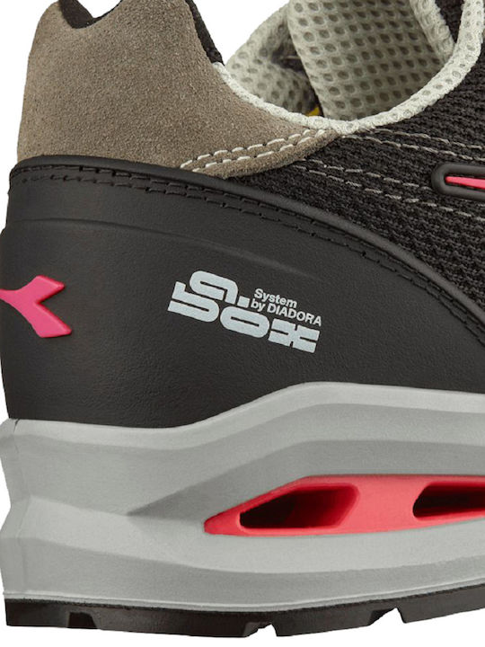 Utility Diadora Run A Box Παπούτσι Εργασίας Γκρι S1PS με Πιστοποίηση ESD , FO ,SR
