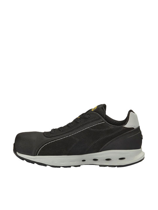 Utility Diadora Pro Glove A Box Safety Shoe Black S3S with Certification Oil Resistance (FO) High Temperature Resistance Sole (HRO) Slip Resistance (SR)