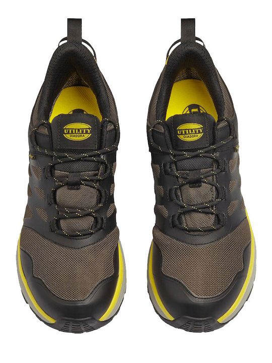 Utility Diadora Παπούτσι Εργασίας Καφέ O6 με Πιστοποίηση SR
