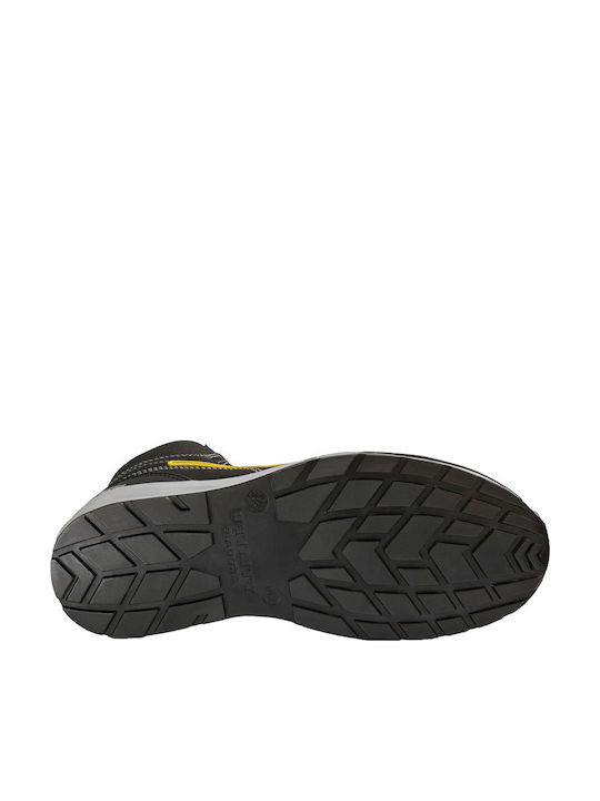 Utility Diadora A Box Mid Sicherheitstiefel Schwarz S3S mit ESD, FO, SR Zertifizierung