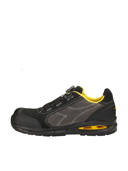 Utility Diadora Run A Box Safety Shoes Black S3S with ESD FO SR Certification