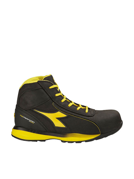 Utility Diadora Glove Safety Boots Black S3S with ESD FO HRO SR Certification