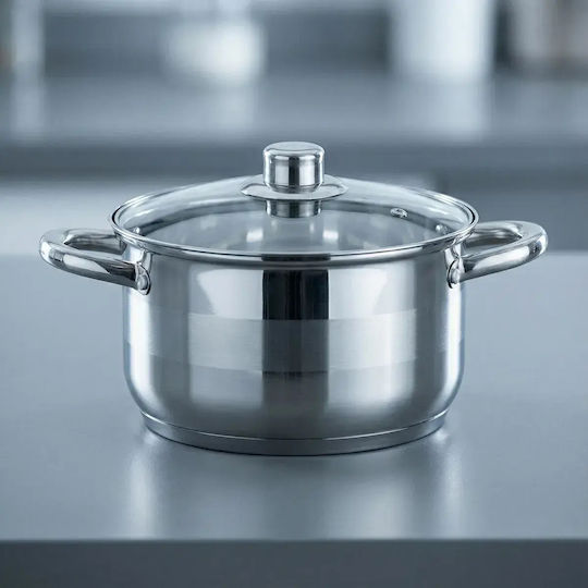 Tadar Deep Stainless Steel Pot 5lt Tadar Deep Stainless Steel Pot 5lt