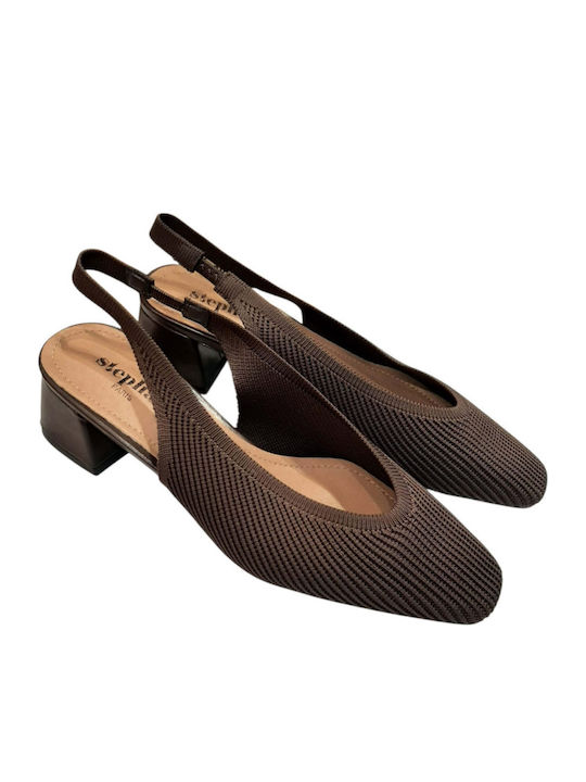 Braune Pumps