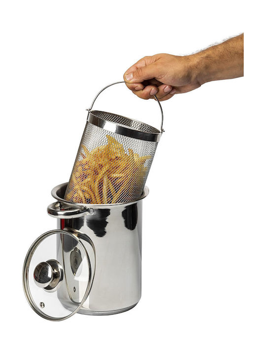Browin Oală Friteuză Inoxidabilă 4l