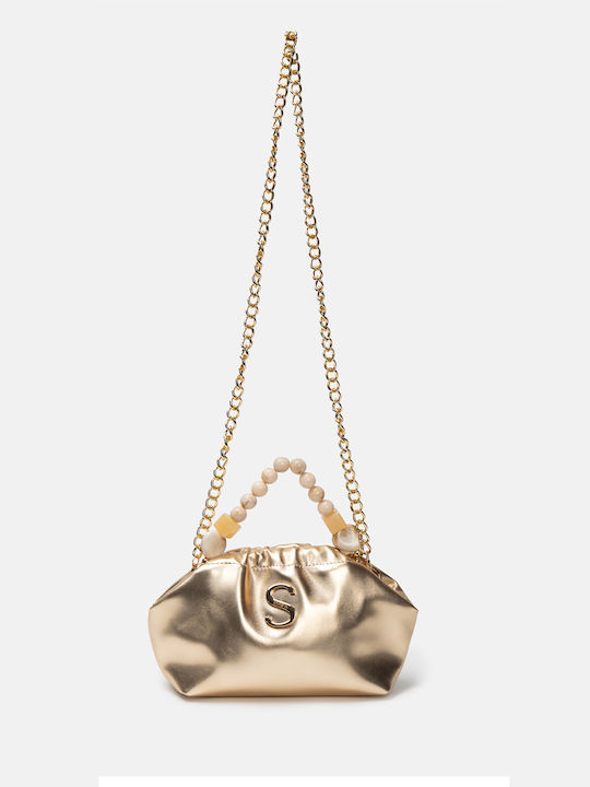 Zouzou Fabric Women's Crossbody Bag Gold