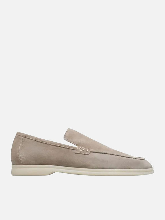 Καλογήρου Γυναικεία Loafers σε Μπεζ Χρώμα