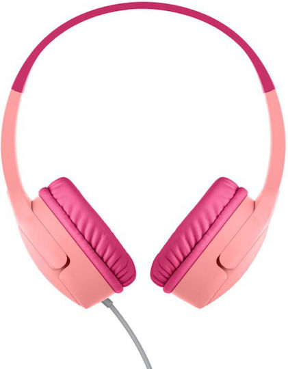 Belkin Soundform Mini Wired Kids' On Ear Headphones Pink