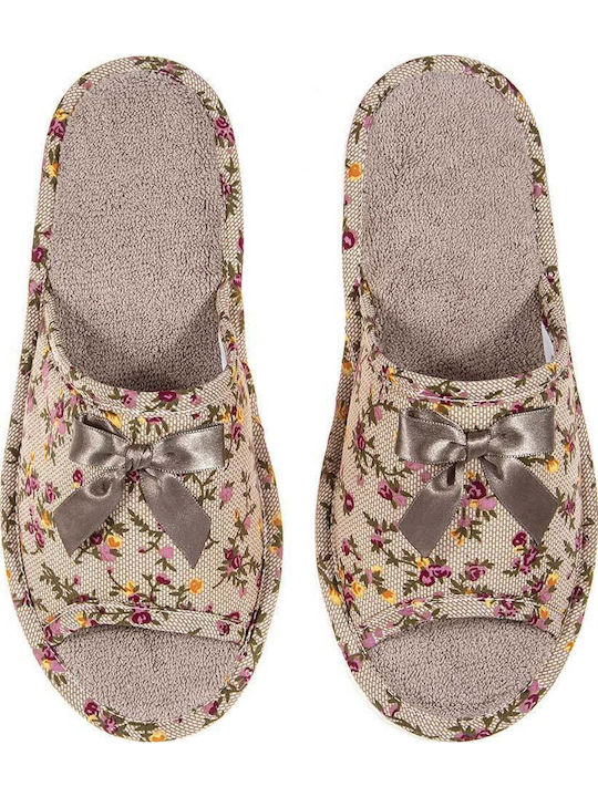 Anatomic Terry Winter Women's Slippers Sliders Brown