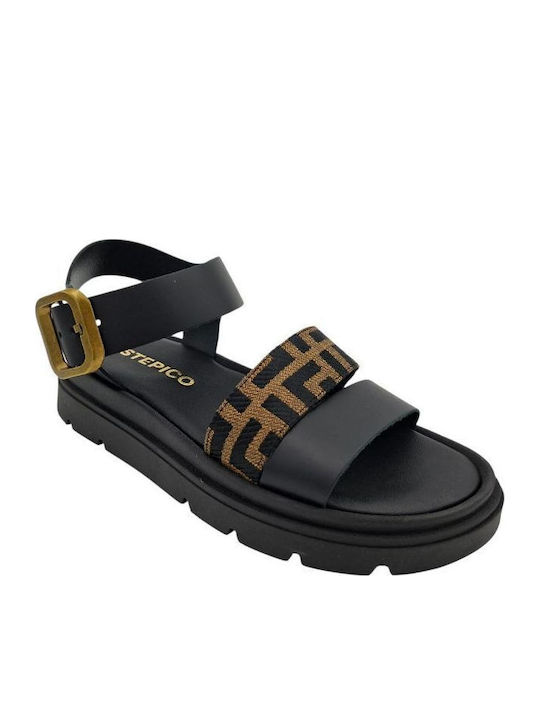 MelShoes Πλατφόρμες Μαύρες