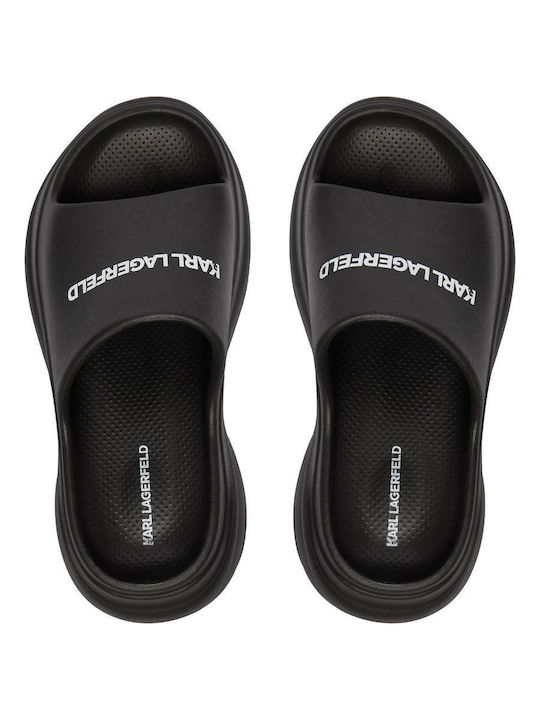Summer Women's Platform Slippers Style Black