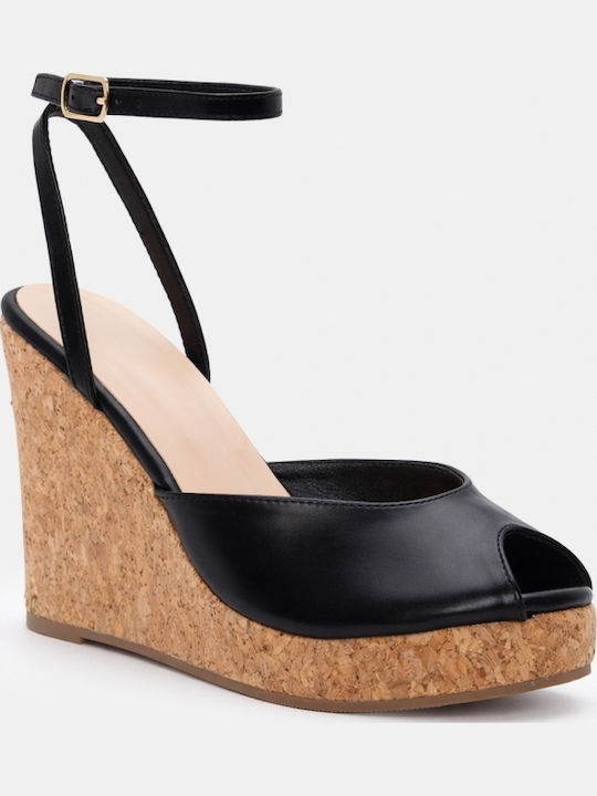 Women's Black Summer Platforms