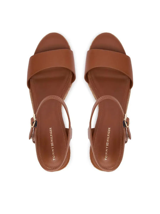 Summer Women's Platform Espadrilles Style Brown