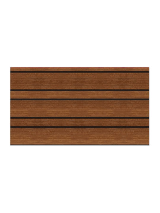 Wandsticker & Wandgemälde Dekorative Holzpaneel Eiche Reliefstruktur Wärmedämmung Feuchtigkeitsbeständig 50cm x 100cm Dicke 2,5cm