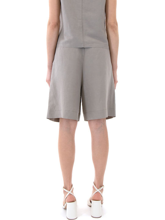 Moutaki Women's Linen Bermuda Beige