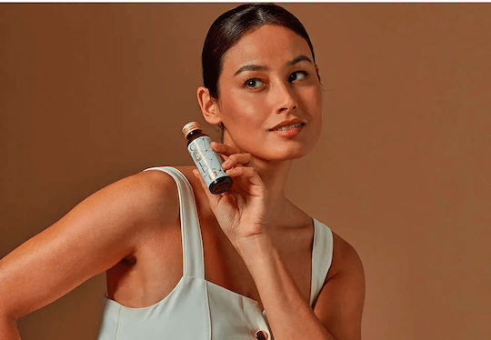 Colagen Lichid Marin Hidrolizat Gold Collagen Rx Înainte După Proceduri Estetice 10 Fiole X 50 Ml