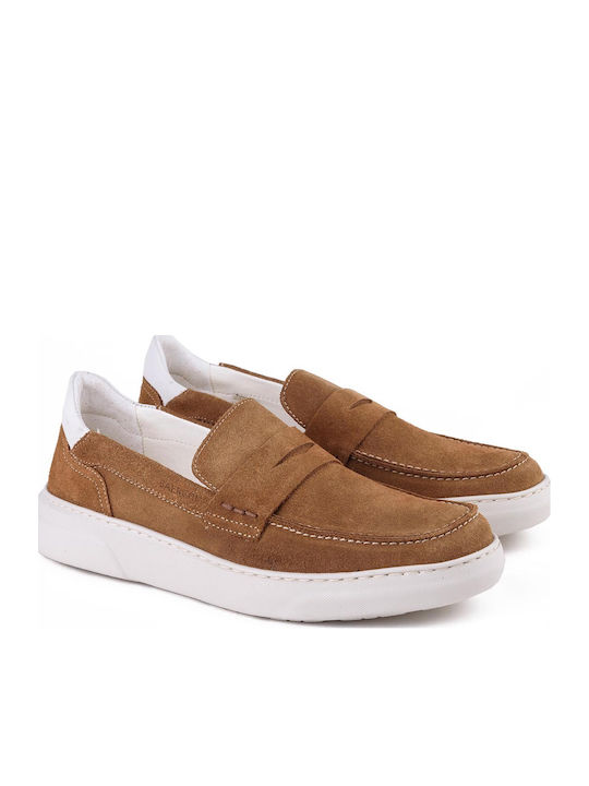 Herren Mokassins in Tabac Braun Farbe