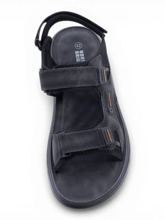 Herrensandalen in Schwarz Farbe
