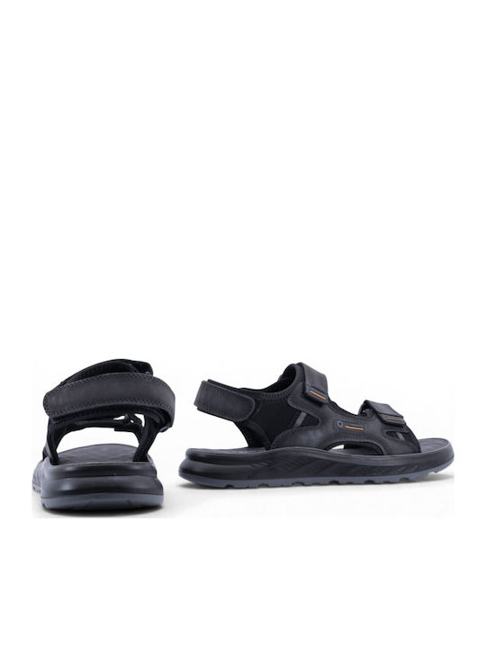 Herrensandalen in Schwarz Farbe