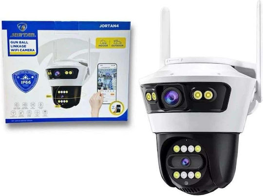 Jortan IP Dual Κάμερα Παρακολούθησης Αδιάβροχη με Αμφίδρομη Επικοινωνία