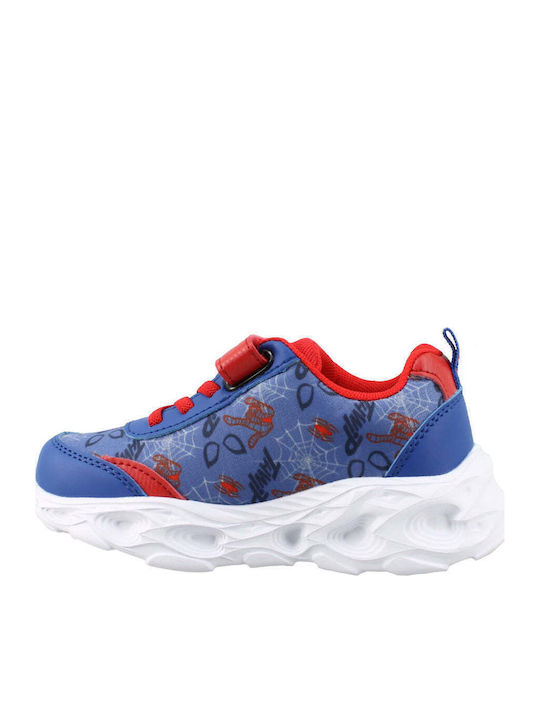 Παιδικά Sneakers με Φωτάκια Μπλε