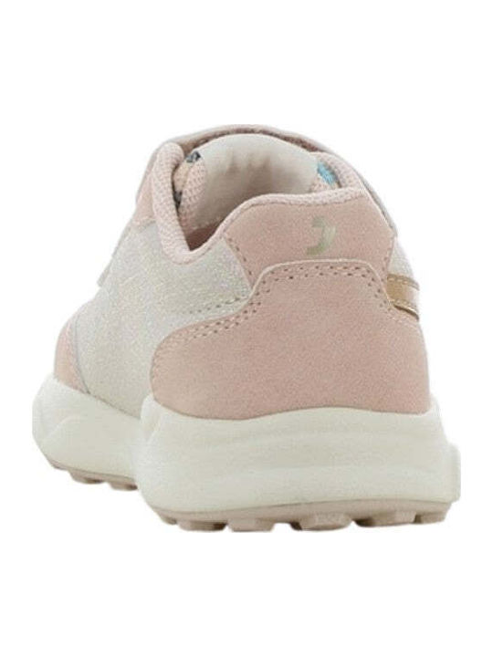 Kids Sneakers Anatomic With Hoop & Loop Closure Pink