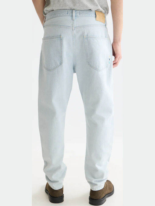 Scotch & Soda Dean Pantaloni De Blugi Pentru Bărbați Lejeri Fit Tapered Culoarea Producătorului Outpost Blue