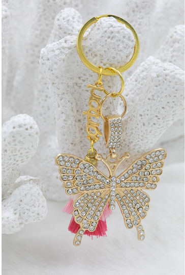 Kymi Christening Charm Keychain White 2 Pieces MN351