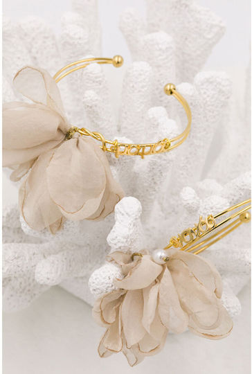 Kymi Christening Charm Beige Bracelet 2 Pieces MN341