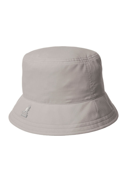 Kangol Stoffart Herrenhut Bucket Grau