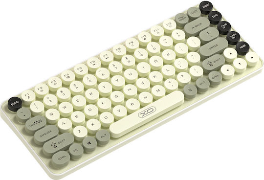 XO KB-12 Kabelloses Bluetooth Tastatur Englisch (US) Grün