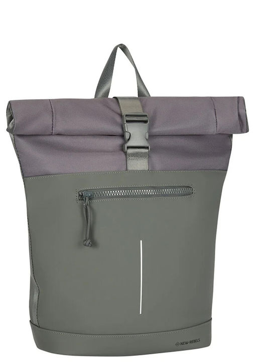 New Rebels Backpack Waterproof Gray