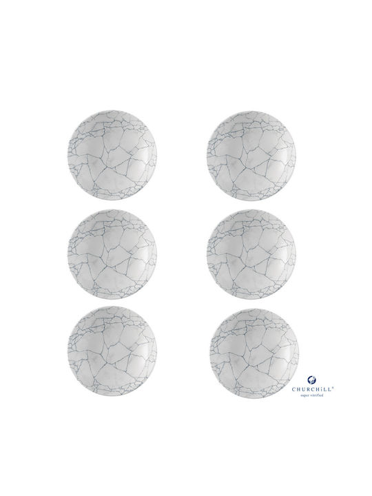 Churchill 1795 Round Porcelain Serving Bowls 6 Pieces