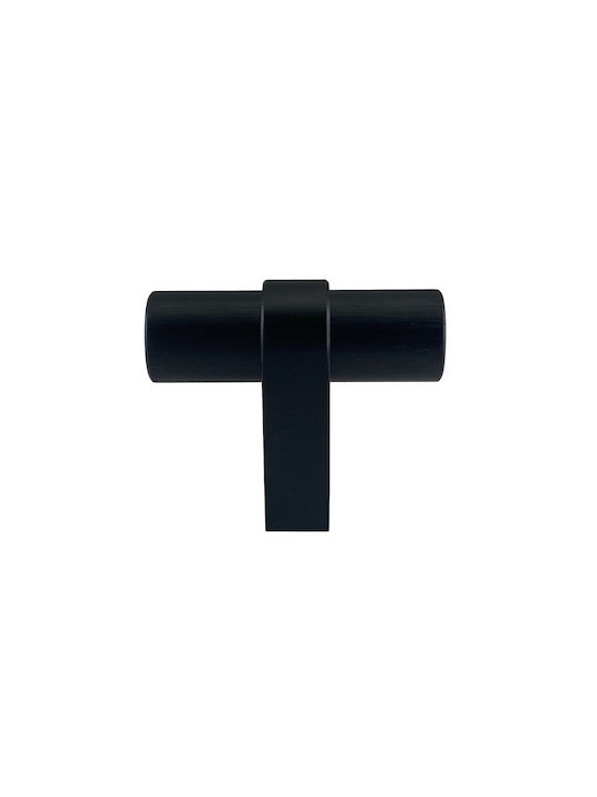 Viefe Buton Mobilier Din Metal Negru Brushed 0657052L30