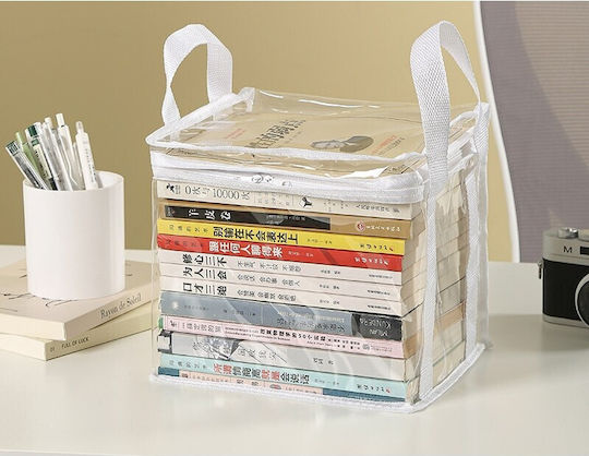 Alista Home Plastic Storage Box with Lid Transparent 23x17x28cm
