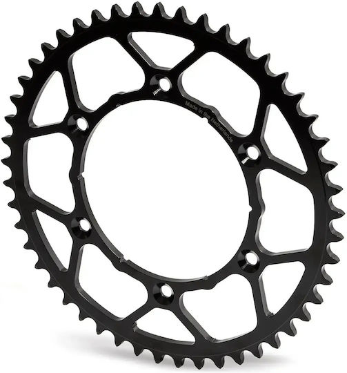 Moto-master Rear Sprocket Steel 420 Raw 44 Teeth 62.041.11.44