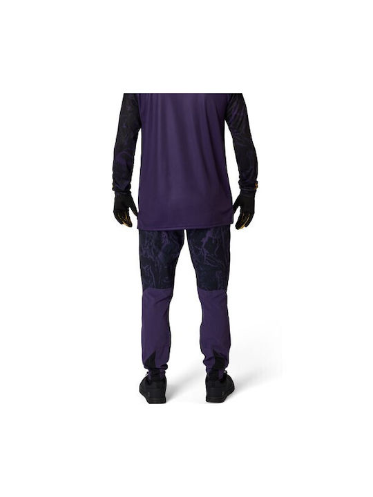Fox Ranger Ls Jersey Ανδρική Μακρυμάνικη Μπλούζα Mountain Bike Μωβ