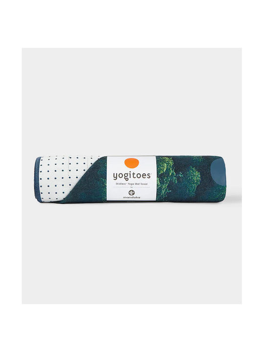 Manduka Ökologische Fitnesshandtuch Yogitoes Yoga Towel Estuary 180 x 61 cm 440 g