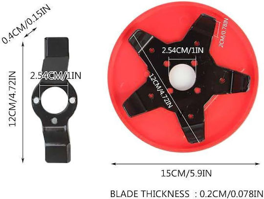 Brush Cutter Machine Disc Lawn Mower