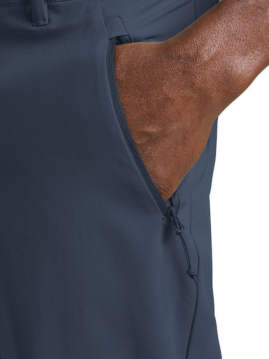 Jack Wolfskin Trail Ανδρικό Μακρύ Παντελόνι Πεζοπορίας Μπλε