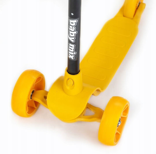 BabyMix Scuter Copii Prime 3 Roți Galben