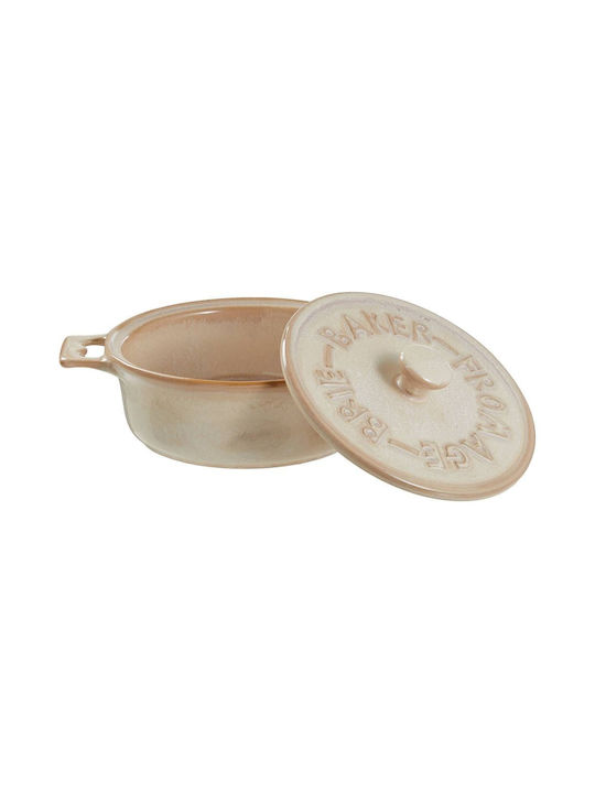 Butlers Round Heat-Resistant Ceramic Cookware with Lid 23cm