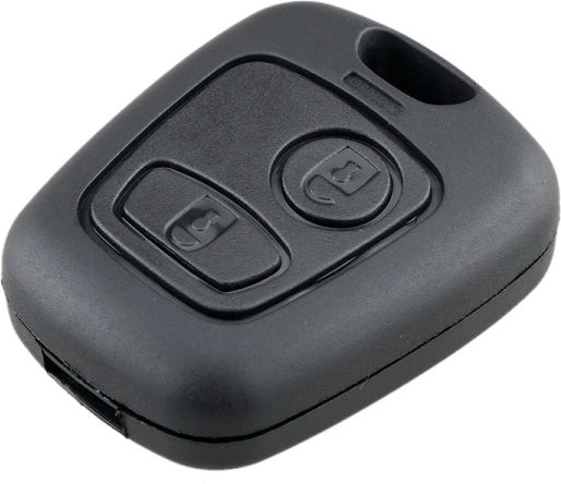 Car Key Shell with 2 Buttons for Citroen / Peugeot