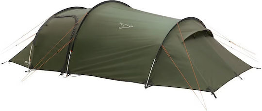 Easy Camp Σκηνή Camping Τούνελ Ορειβασίας Πράσινη με Διπλό Πανί 3 Εποχών για 4 Άτομα Αδιάβροχη 3000mm 405x235x120εκ.