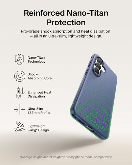 Belkin Sheerforce Back Cover Μπλε (Galaxy S26)