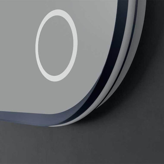 Imex Oval Badezimmerspiegel Led 120x60cm Blauer