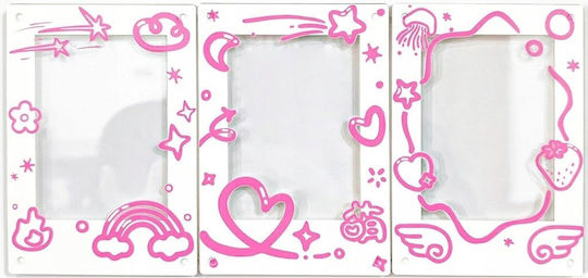 Loveinstant Frame Magnetic Frame Instax Mini Photos 99 41 12 40 11 Evo Liplay Link Pink Hearts